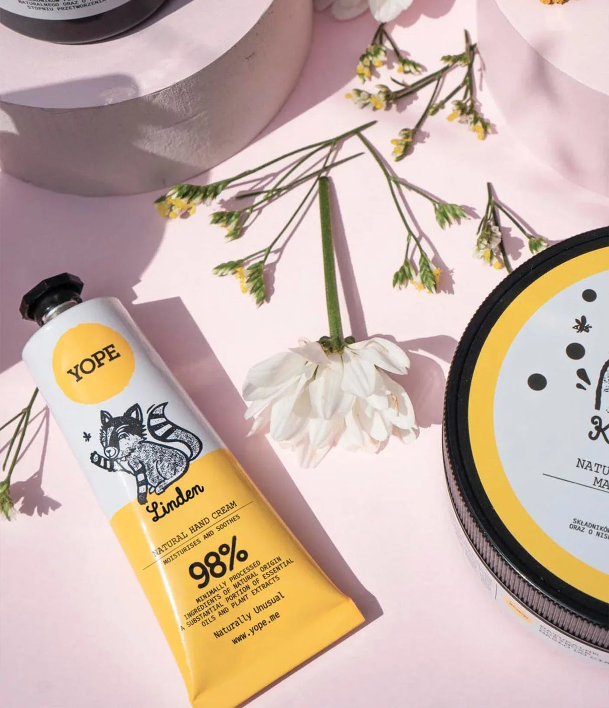 YOPE | Linden Blossom Natural Hand Cream - 50ml - InternationalCosmetic
