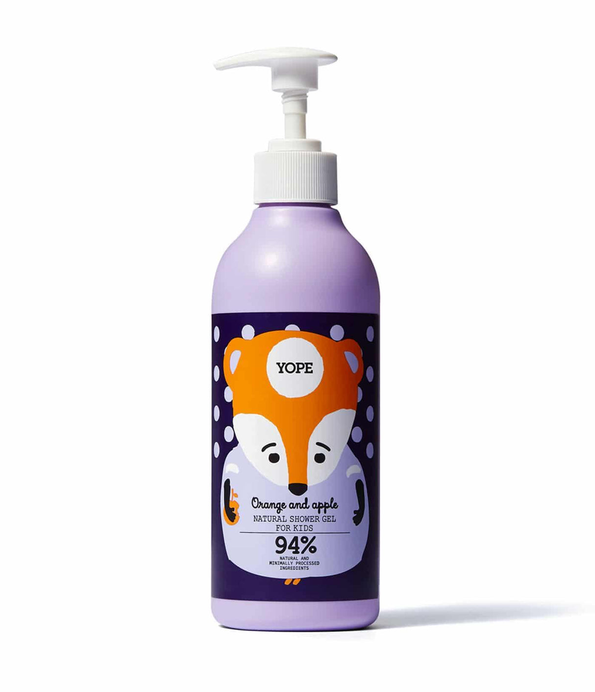 YOPE | Orange and Apple Natural Shower Gel for Kids - 400ml - InternationalCosmetic