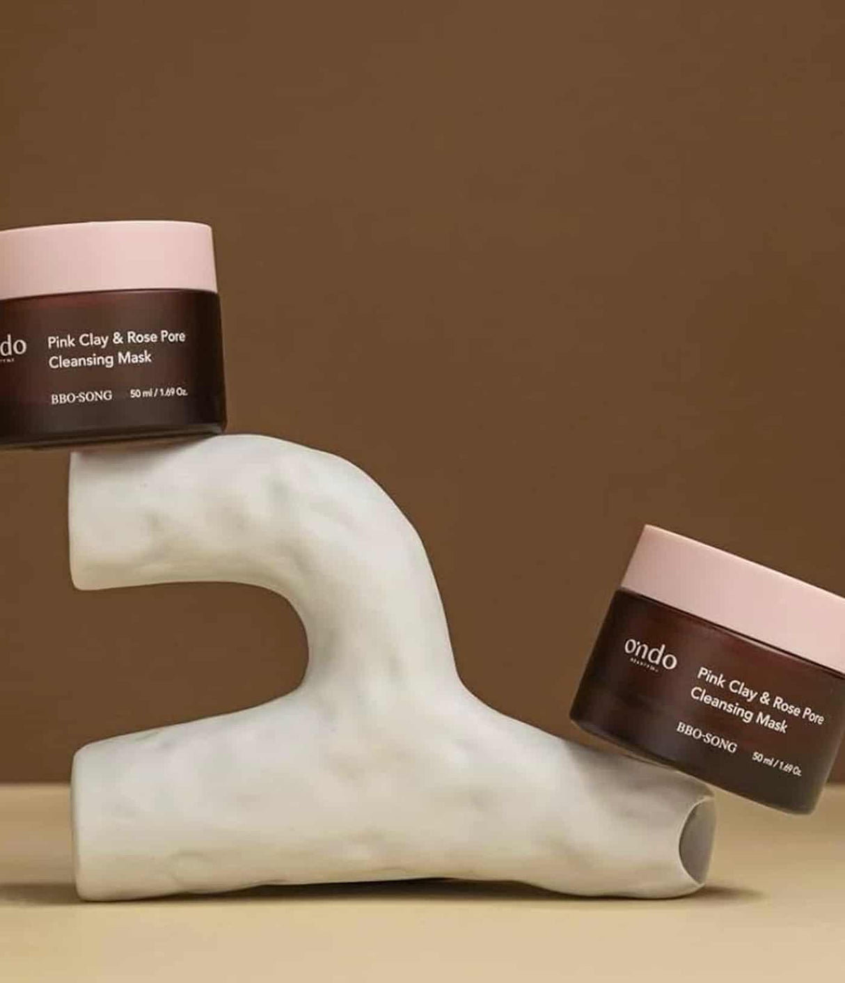 ONDO BEAUTY | Pink Clay & Rose Pore Cleansing Mask - 50 ml - InternationalCosmetic