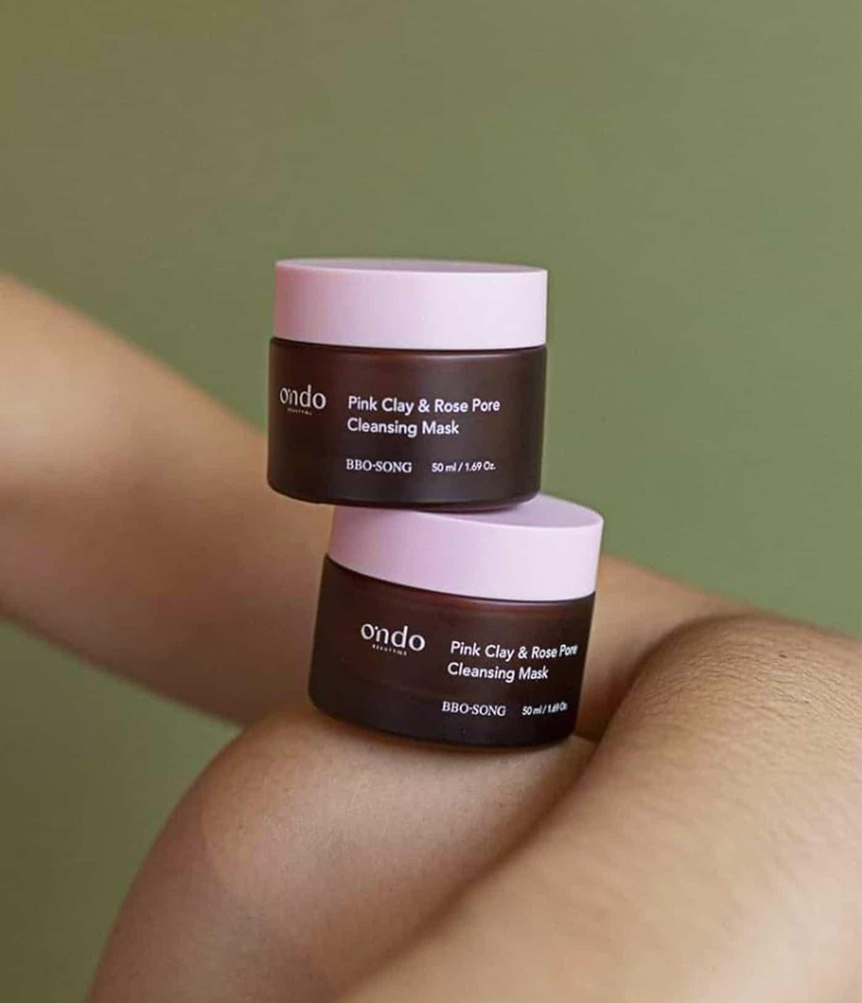 ONDO BEAUTY | Pink Clay & Rose Pore Cleansing Mask - 50 ml - InternationalCosmetic