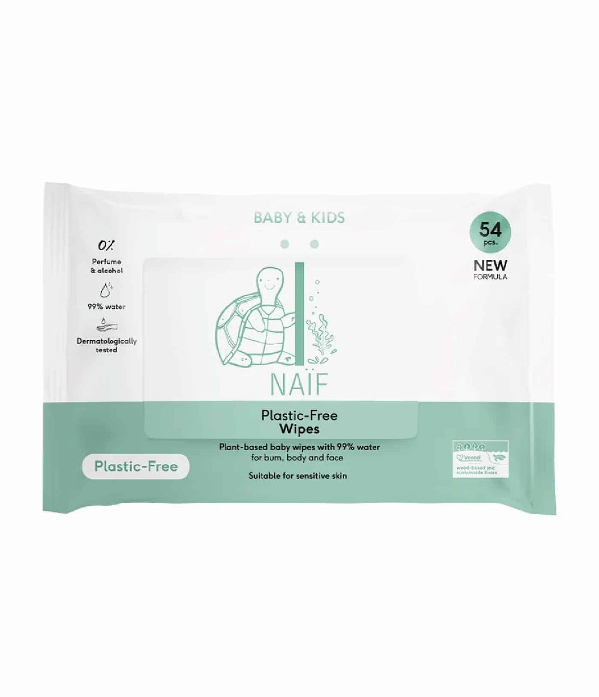 NAIF | Plastic Free Wipes - InternationalCosmetic