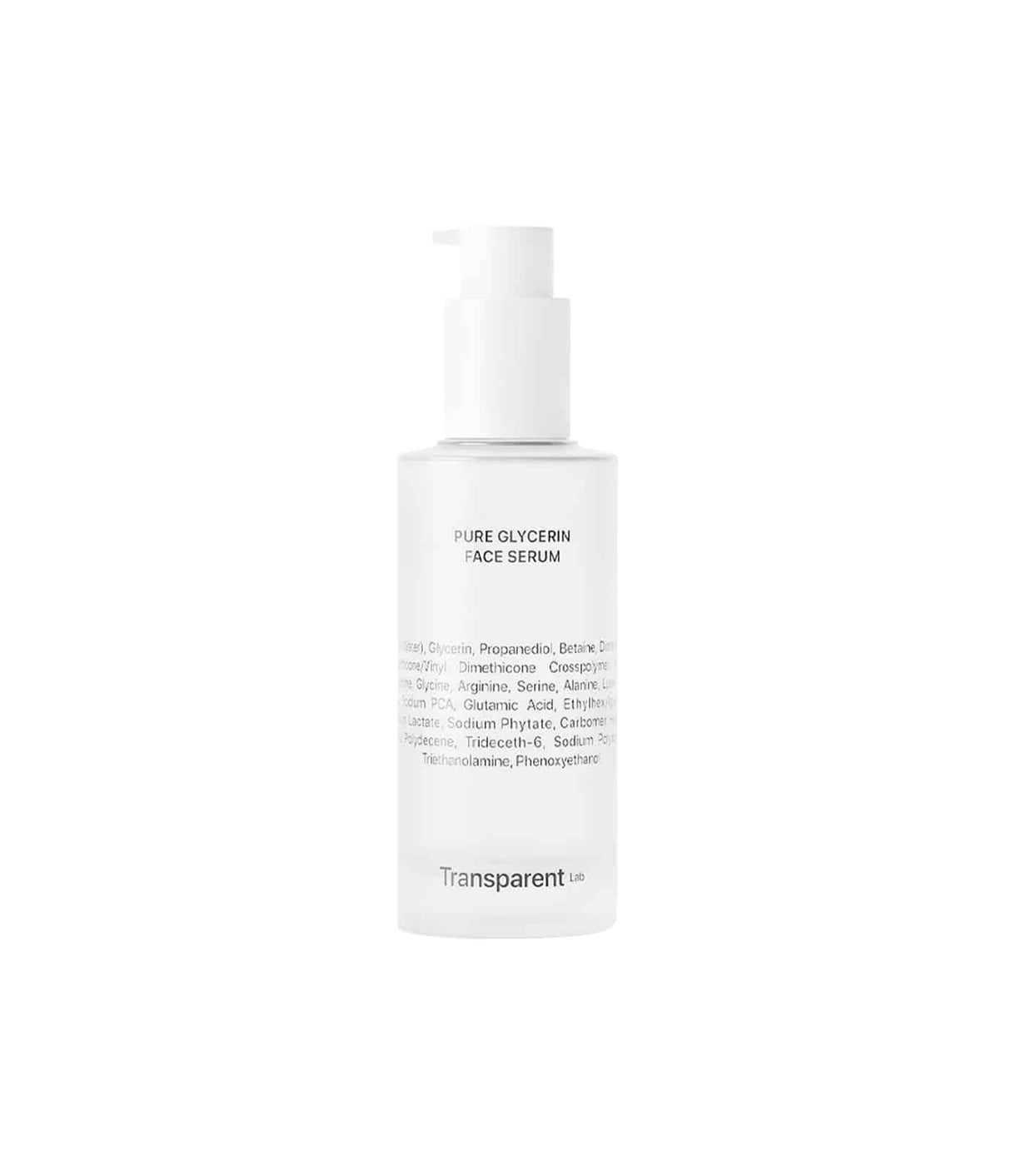 TRANSPARENT LAB | Pure Glycerin Face Serum - 50ml - InternationalCosmetic