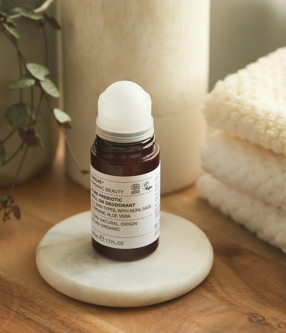 EVOLVE | Pure Prebiotic Roll on Deodorant - 50ml - InternationalCosmetic