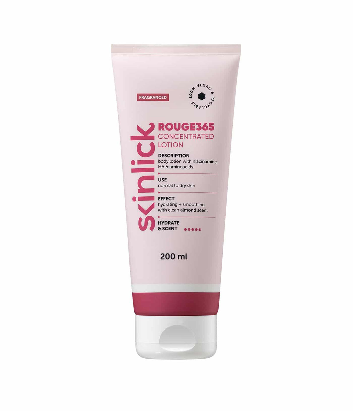 SKINLICK | Rouge365 Concentrated Lotion (Con Perfume) - 200ml - InternationalCosmetic
