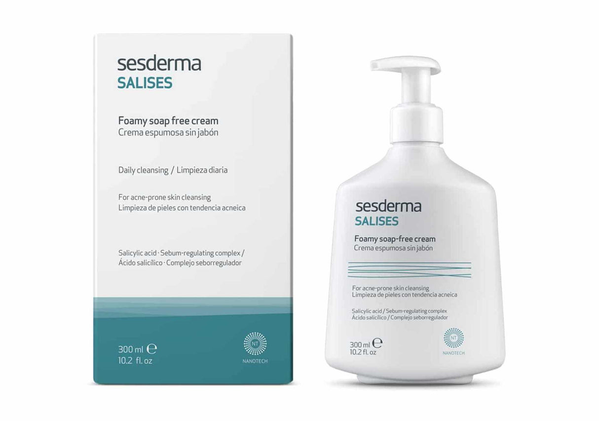 SESDERMA | Salises Foamy Soap-Free Cream - 250ml - InternationalCosmetic