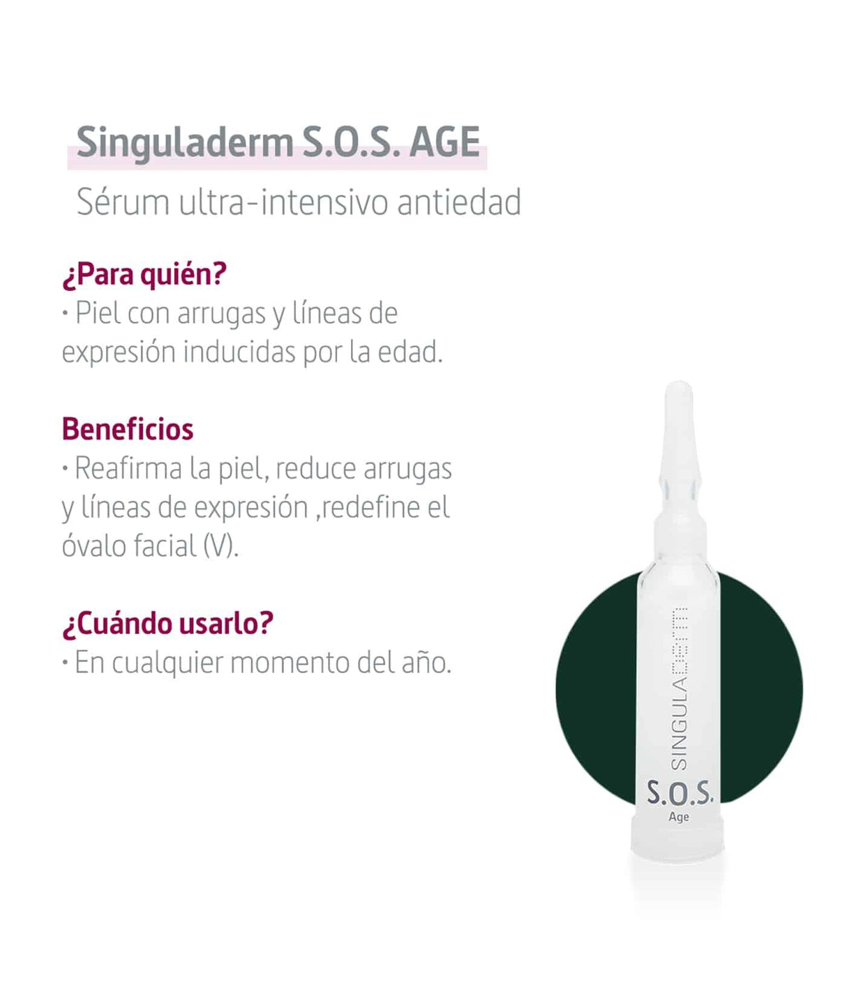 PRIMADERM | S.O.S. Age (OUTLET) - 4ud - InternationalCosmetic