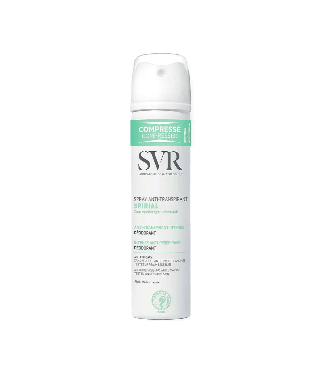 SVR | Spirial Spray Anti-Transpirant - 75ml - InternationalCosmetic