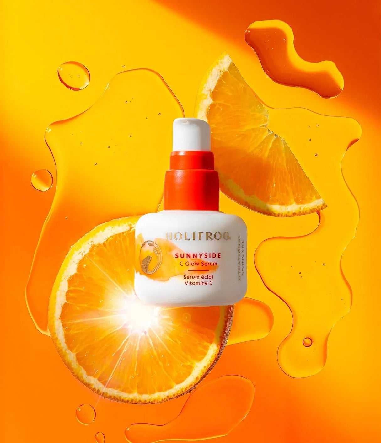 HOLIFROG | Sunnyside C Glow Serum - 30ml - InternationalCosmetic