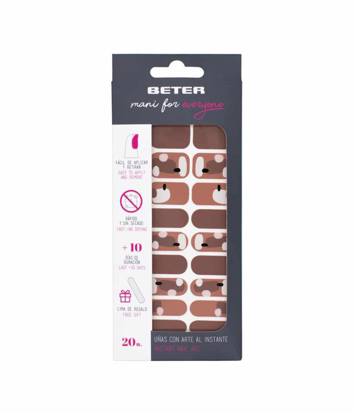 BETER | Tiras Adhesivas Mani for Everyone - Modelo Aura - InternationalCosmetic