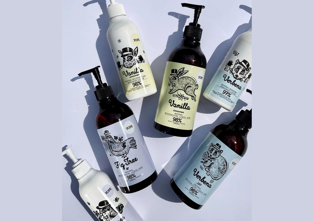 YOPE | Vanilla and Cinnamon Natural Hand and Body Lotion - 300ml - InternationalCosmetic