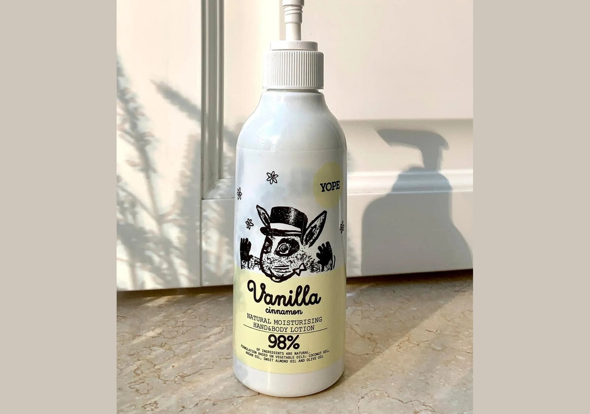 YOPE | Vanilla and Cinnamon Natural Hand and Body Lotion - 300ml - InternationalCosmetic