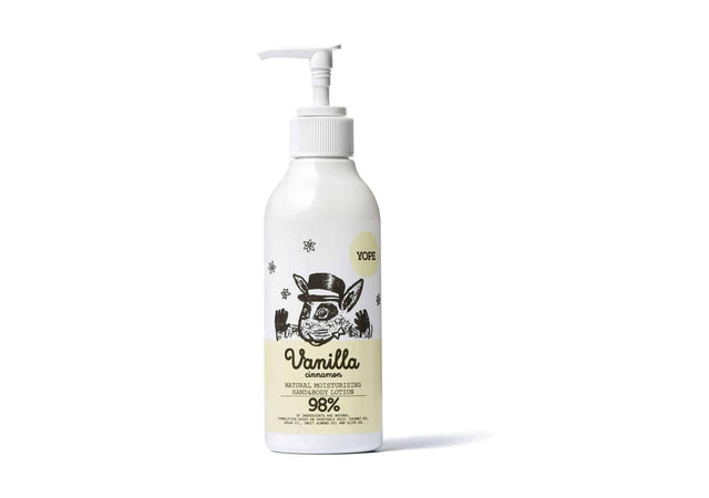 YOPE | Vanilla and Cinnamon Natural Hand and Body Lotion - 300ml - InternationalCosmetic