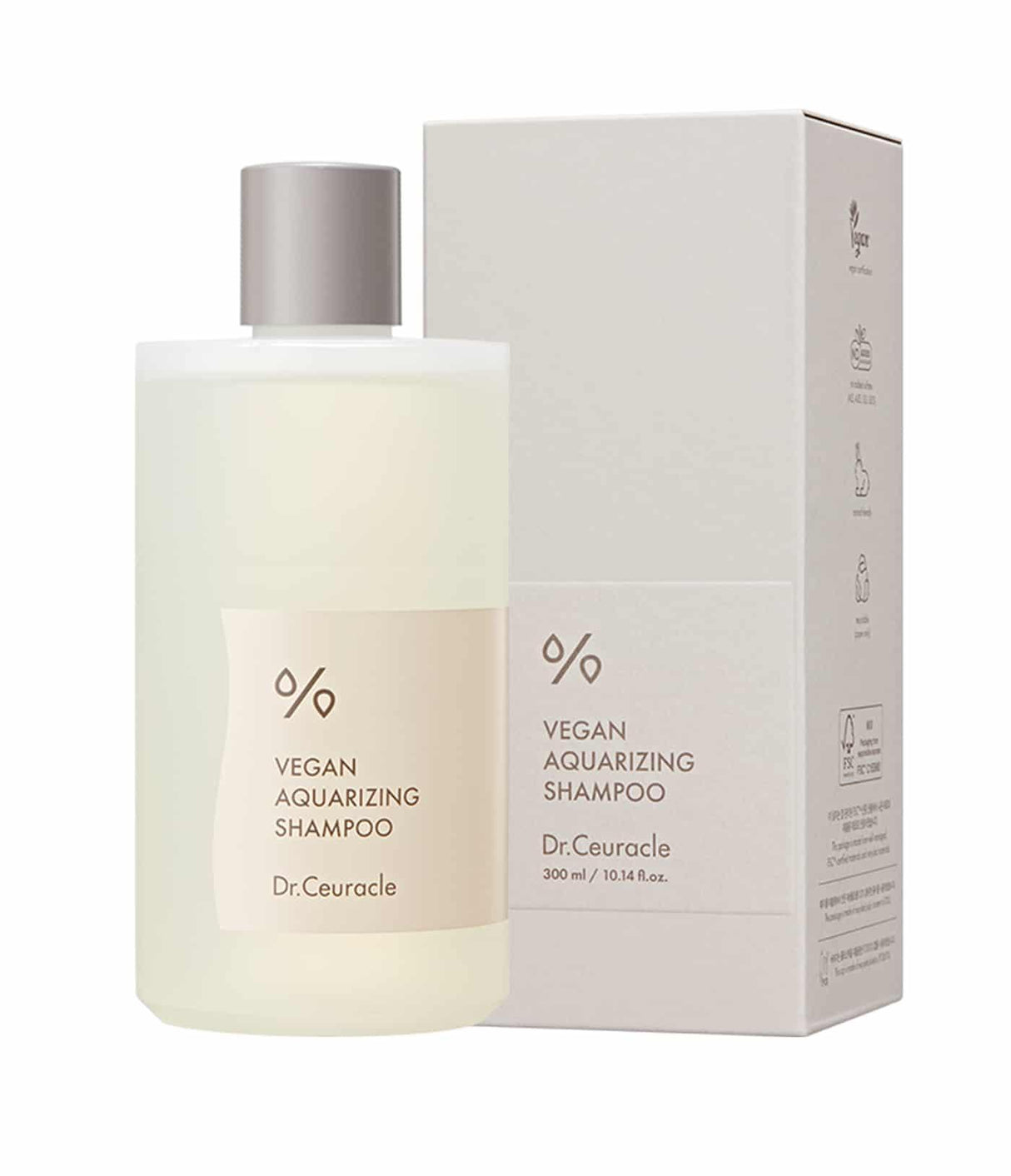 DR. CEURACLE | Vegan Aquarizing Shampoo - 300ml - InternationalCosmetic