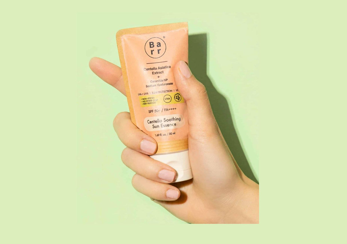 BARR | Centella Soothing Sun Essence SPF50+ - 50ml - InternationalCosmetic