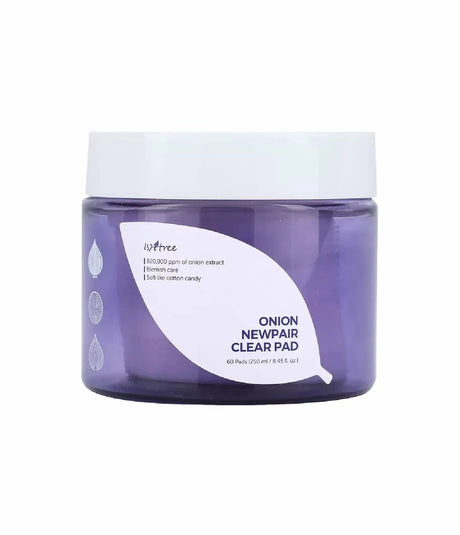 ISNTREE | Onion Newpair Clear Pad - 60ud - InternationalCosmetic